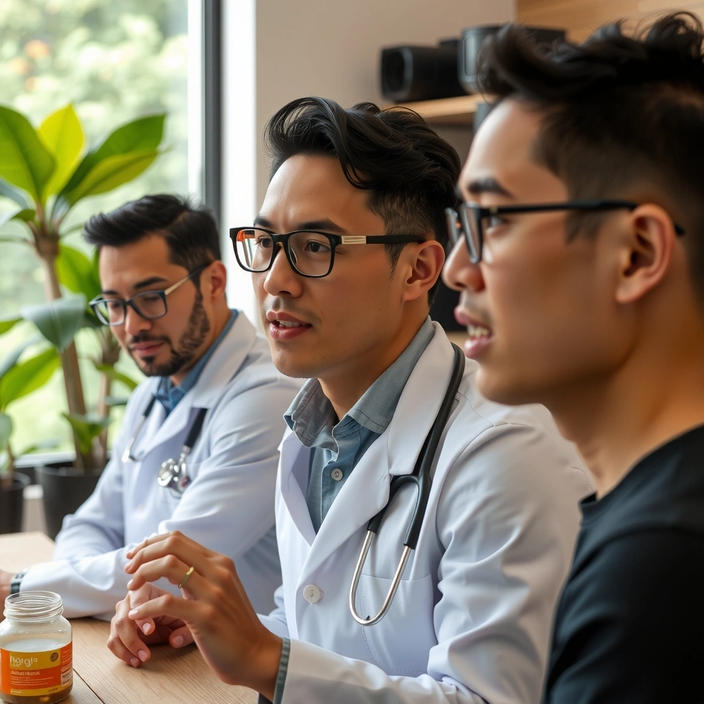 Natural plant-based supplements for men's health